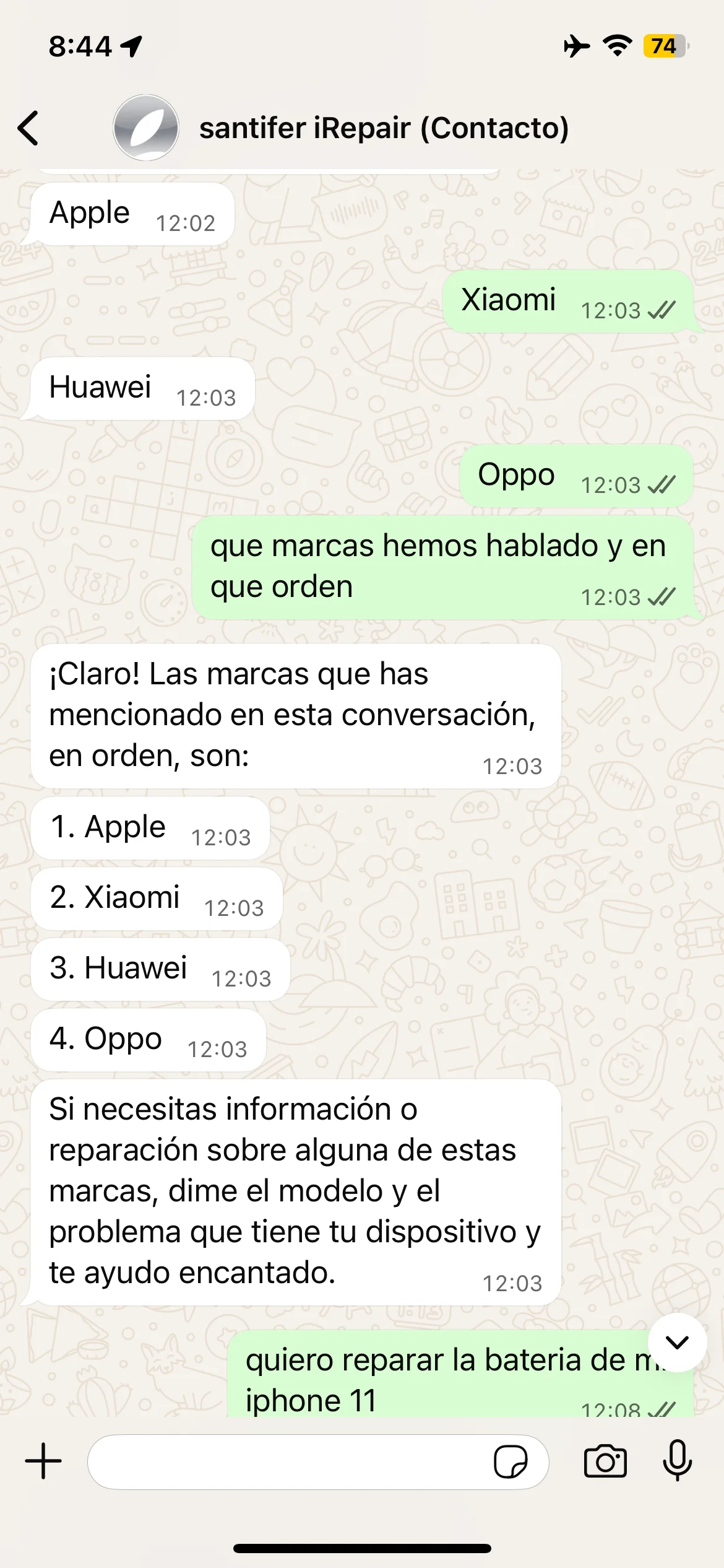 Brand test: Apple, Samsung, Huawei — correct recall